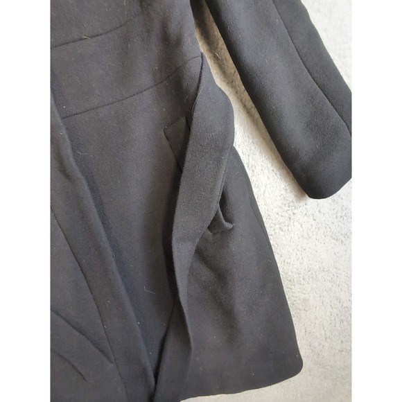 J.Crew Pea Coat Womens Medium/Small Double Italian Cloth Wool Lady Day Overcoat - Picture 4 of 16